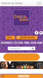 Mobile Screenshot of centraldosabor.com.br